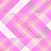 Pretty pink and peach plaid pattern. Perfect for fashion, textiles, and website backgrounds. This soft, romantic design offers a versatile and charming visual texture. vector