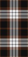 Elegant brown and white plaid pattern. Perfect for textile design, fashion, or website backgrounds. vector