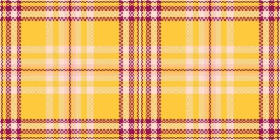 Vibrant yellow and maroon plaid pattern. Perfect for textile designs, website backgrounds, or crafting projects. This cheerful, repeating texture evokes feelings of warmth and style. vector