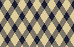 Argyle pattern of geomeric rhombus. Harlequin check wallpaper design. Classic diamond shaped textile material for web background, print fabric clothing, sweater, wrapping paper, gift card, invitation vector
