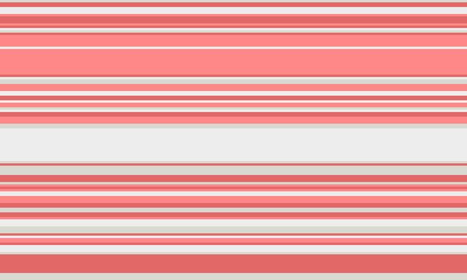 Abstract horizontal stripes in coral, pink, and beige create a calming, minimalist design.