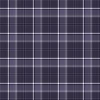 Classic plaid pattern. Deep navy with crisp white lines. Seamless texture ideal for backgrounds, textiles, or design accents. Elegant and timeless appeal. vector