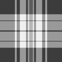 Stylish grayscale plaid pattern. Perfect for textile design, fashion, website backgrounds, or any project needing a sophisticated, geometric texture. vector