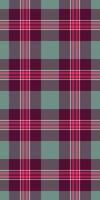 Elegant seamless plaid pattern in muted teal, burgundy, and blush pink. Perfect for textile designs, apparel, wrapping paper, and website backgrounds. vector