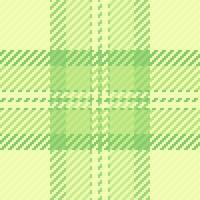 Serene pastel green plaid pattern. Ideal for textile design, wallpaper, packaging, or website backgrounds. Evokes freshness, spring, and natural calmness. vector