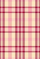 Elegant pastel pink and burgundy plaid pattern. Perfect for textile design, fashion, websites, and branding. This delicate yet sophisticated texture evokes feelings of warmth and femininity. vector