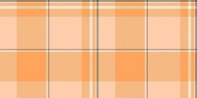 Soft peach and gray plaid pattern. Perfect for textile design, autumnal themes, or crafting projects. Subtle texture and calming color palette evoke feelings of warmth and comfort. vector