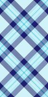 Purchase texture fabric tartan, handmade background plaid . Harvest pattern textile check seamless in light and blue colors. vector