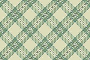 Elegant diagonal plaid pattern in soft green and beige tones. Perfect for textile design, fashion, home decor, or website backgrounds. vector