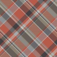 Classic tartan pattern with warm, earthy tones. Versatile for backgrounds, textiles, or vintage designs. Timeless texture and cozy aesthetic. vector