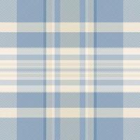 Subtle blue and cream plaid pattern. Perfect for textile design, website backgrounds, or stationery. A calming, classic texture evoking feelings of comfort and sophistication. vector