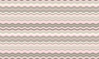Seamless wavy stripes pattern in soft pink and gray tones. Elegant, calming design ideal for backgrounds, textiles, websites, and packaging. Subtle texture adds visual interest. vector