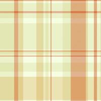 Rest texture textile pattern, abstract tartan background . Living room fabric seamless check plaid in light and amber colors. vector