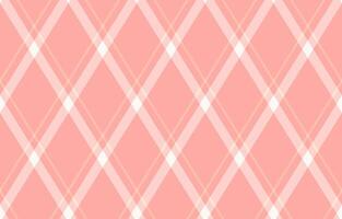 Elegant pastel pink and white diagonal plaid pattern. Perfect for backgrounds, textiles, or feminine branding. This subtle yet sophisticated design evokes feelings of calm and tranquility. vector