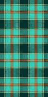 Vibrant teal and dark green plaid pattern. Perfect for textile design, fashion, and website backgrounds. This seamless texture offers a modern, stylish aesthetic, representing warmth and tradition. vector