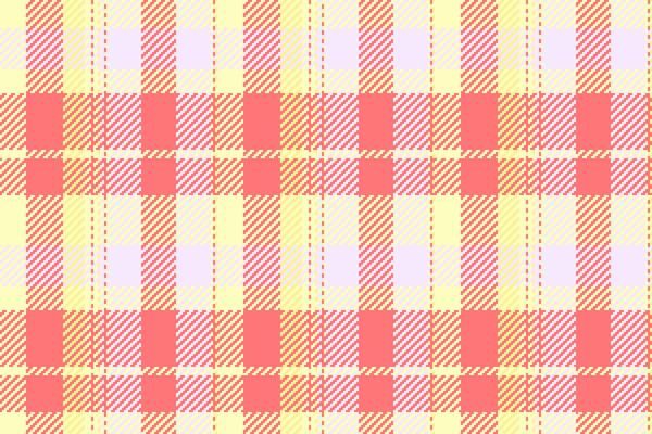 Diamond check texture plaid, empty textile tartan. Simple seamless pattern background fabric in light and red colors.
