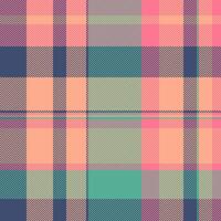 Vibrant pastel plaid pattern. Perfect for textile designs, website backgrounds, or fashion illustrations. This cheerful, intersecting lines create a modern, stylish texture. vector