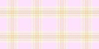 Soft pastel pink and beige plaid pattern. Perfect for textile design, wallpaper, packaging, or website backgrounds. This delicate, seamless texture evokes feelings of calmness and femininity. vector