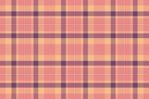 Subtle pastel plaid pattern in peach, beige, and mauve. Perfect for textile design, apparel, or website backgrounds. Evokes feelings of warmth, comfort, and gentle sophistication. vector