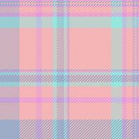 Pastel plaid pattern, soft and calming. Ideal for backgrounds, textiles, or design accents. Adds a gentle, colorful touch to any project. vector