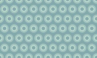 Elegant repeating pattern of stylized sunbursts on a muted teal background. Perfect for website backgrounds, textile designs, or any project needing a subtle yet sophisticated aesthetic. vector