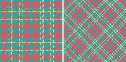 Vibrant plaid patterns offer classic style. Textures evoke tradition, comfort, and visual interest. Ideal for backgrounds, textiles, or seasonal design elements. vector