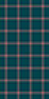 Variation tartan background, halftone check texture fabric. Flooring pattern seamless textile plaid in dark and cyan colors. vector