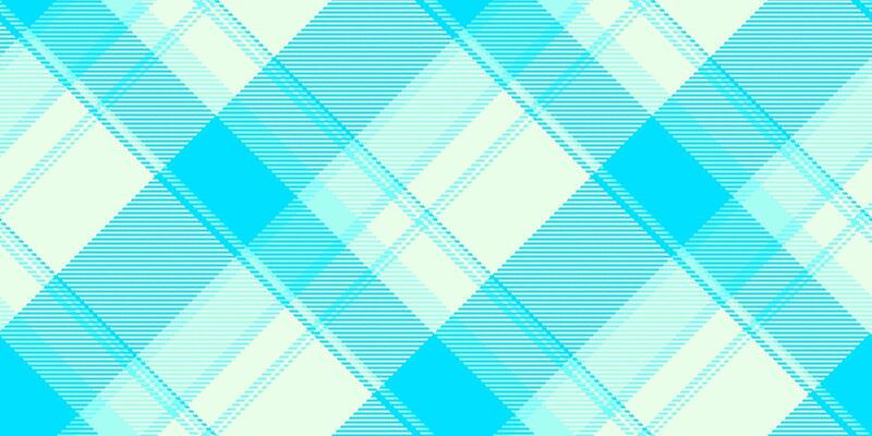 Abstract vibrant blue and cream plaid pattern. Modern geometric textile design, ideal for fashion, web, or print projects. Seamless repeat texture with a fresh, clean aesthetic.