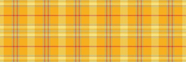 Vibrant yellow plaid pattern, perfect for textile design, fashion, or website backgrounds. This cheerful, seamless texture evokes warmth and optimism. vector