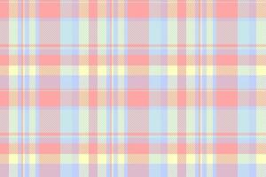 Pastel plaid pattern, perfect for textile design, scrapbooking, or website backgrounds. Soft, delicate colors evoke feelings of calmness and gentleness. vector
