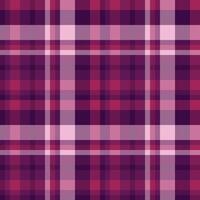 Elegant plaid pattern in varying shades of purple and pink. Ideal for backgrounds, textiles, and design projects needing a classic, yet modern touch. vector
