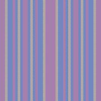 Hample vertical seamless texture, cut out background pattern lines. Batch textile stripe fabric in blue and pink colors. vector
