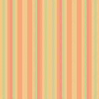 Nye fabric texture lines, romantic background stripe textile. Peat seamless pattern vertical in orange and yellow colors. vector