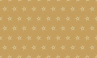 Elegant gold and white dotted star pattern. Perfect for holiday designs, invitations, or luxurious branding. Repeating texture adds sophistication and festive cheer. vector