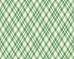 Elegant sage green and cream diagonal plaid pattern. Perfect for textile design, website backgrounds, or packaging. This subtle yet stylish design evokes feelings of calm and sophistication. vector