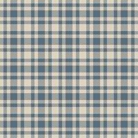 Elegant blue and beige gingham pattern. Perfect for textile designs, website backgrounds, or crafting projects. This classic check evokes feelings of warmth and nostalgia. vector