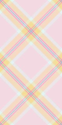 Pastel pink and yellow plaid pattern. Soft, delicate texture ideal for backgrounds, textiles, or fashion designs. Subtle crosshatch creates a gentle, feminine aesthetic.