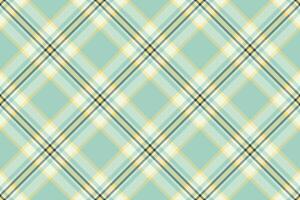Seamless pastel plaid pattern. Elegant diamond check design in soft blue, cream, and gray hues. Ideal for textile prints, website backgrounds, or crafting projects. vector