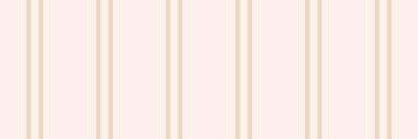 Refresh lines background , mature stripe seamless vertical. Fiber texture textile fabric pattern in sea shell and white colors. vector