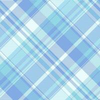 Classic plaid pattern with a modern touch. Cool blues and soft lines create a versatile design ideal for backgrounds, textiles, and winter themes. vector