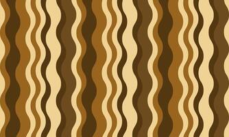 Abstract wavy stripes in warm earth tones create a visually appealing, retroinspired pattern. Perfect for backgrounds, textiles, or website design, this image evokes feelings of warmth and nostalgia. vector