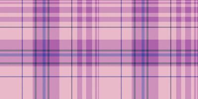 Soft pastel pink and purple plaid pattern. Perfect for textile design, website backgrounds, or fashion projects. Subtle texture evokes feelings of calm and femininity. vector