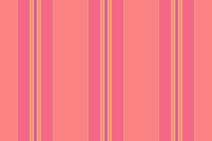 Oillow vertical seamless , vivid lines pattern stripe. Parpet texture background fabric textile in orange and red colors. vector