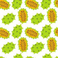 summer seamless pattern with exotic fruits, fresh sliced . Hand drawn citrus fabric print wallpaper texture, juicy tropical fruit background patterns . Hand drawn illustration . vector