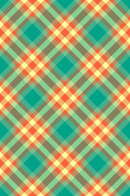 Outline plaid pattern check, stroke texture fabric . Podium tartan background seamless textile in red and teal colors.