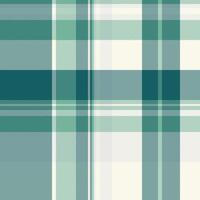 Elegant teal and cream plaid pattern. Perfect for textile design, fashion, home decor, or website backgrounds. This calming, sophisticated texture evokes feelings of comfort and style. vector