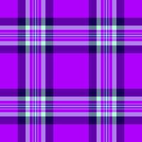 Vibrant purple plaid pattern. Traditional Scottish textile design for backgrounds, fabrics, or digital art projects. Bold, eyecatching, and versatile. vector