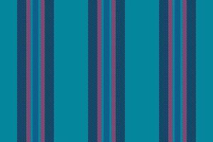 Oktoberfest texture stripe lines, straight textile background. Tissue seamless fabric vertical pattern in cyan and dark colors. vector
