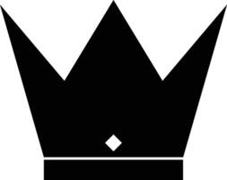 A crown illustration, crown icon and sign and tag, chess king symbol, minimal design style with black and white colors only, suitable for backgrounds and print materials and banners and game design vector