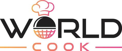 World Cook Culinary Logo. Cooking Logo vector